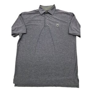 Footjoy FJ Heather Gray Polo Shirt Musgrove Mill SC Country Club Golf M